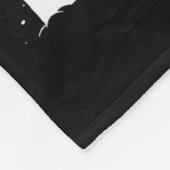 Santa Hat Bigfoot Believe Christmas Lights Rock Sa Fleecedecke (Ecke)