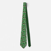 Santa Hat Christmas Neck Tie Krawatte (Vorderseite)