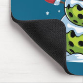 Santa Hat Ckleball Snowman Christmas Men Women Kid Mousepad (Ecke)