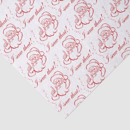 Santa hat das gesehen! seidenpapier (Detail)