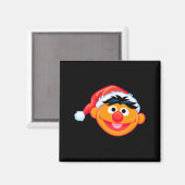 Santa Hat Ernie  Magnet (Vorderseite/Rückseite)