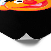 Santa Hat Ernie Poster (Ecke)