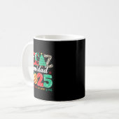 Santa Hat Family Christmas Matching Funny Feliz Na Kaffeetasse (Vorderseite Links)