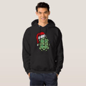 Santa Hat Virus Hoodie (Vorne ganz)