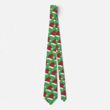 Santa Hats Christmas Ties