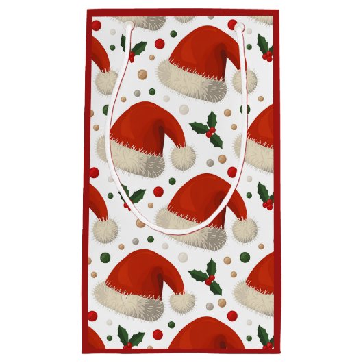 Santa Hats Kleine Geschenktüte (Vorderseite)