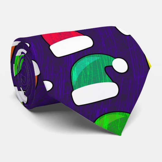 Santa Hats Krawatte (Gerollt)