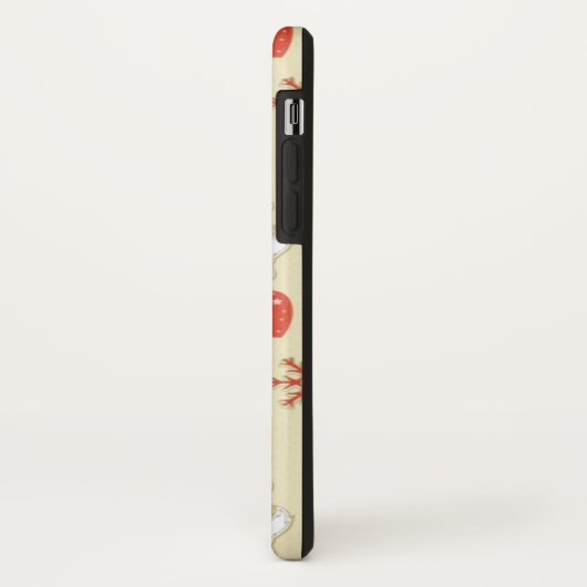 Santa Heart Design Case-Mate iPhone Hülle (Hinten/Links)