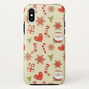 Santa Heart Design iPhone X Hülle