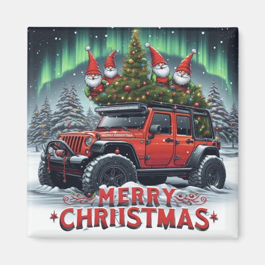 Santa Helpers Magnet (Vorne)