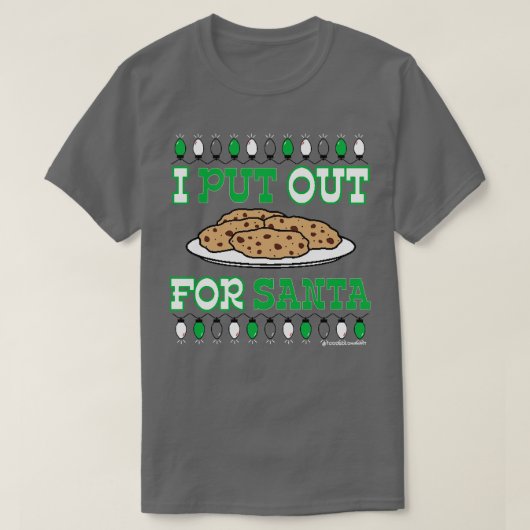 SANTA HERAUSSETZEN T-Shirt (Design vorne)