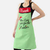 Santa hier nur für Cookies Personalisierte benutze Schürze (InSitu)
