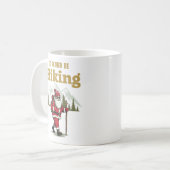 Santa Hiking Kaffeetasse (Vorderseite Links)