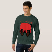 Santa Hintern Sweatshirt (Vorne ganz)