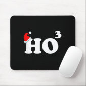 Santa Ho3 Ho Cubed Gift Women Men Teacher Funny Ch Mousepad (Mit Mouse)