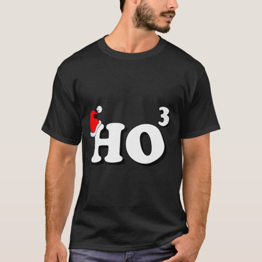 Santa Ho3 Ho Cubed Gift Women Men Teacher Funny Ch T-Shirt (Vorderseite)