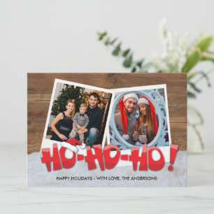 Santa Ho Ho Foto Weihnachten
