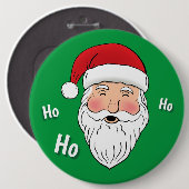 Santa (Ho, Ho, Ho) Button (Vorne & Hinten)