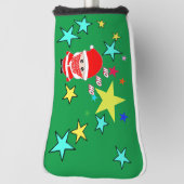 Santa Ho Ho Ho Golf Headcover (Rotieren 90)