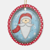 Santa Ho Ho Ho Keepake Ornament (Links)