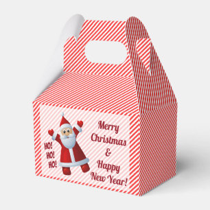 Santa Ho! Ho! Ho! Lebkuchenstreifen Anpassen Geschenkschachtel