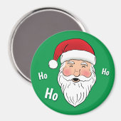 Santa (Ho, Ho, Ho) Magnet (Vorderseite/Rückseite)