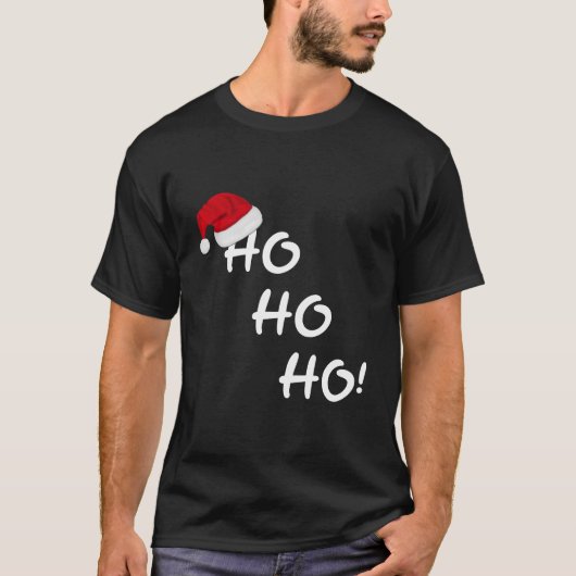 Santa Ho Ho Ho T-Shirt (Vorderseite)