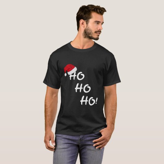 Santa Ho Ho Ho T-Shirt (Vorne ganz)