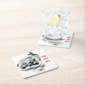 Santa Ho Ho Ho Untersetzer (Vor Ort)