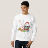 Santa Ho Ho Tshirts und Geschenke (Vorne ganz)