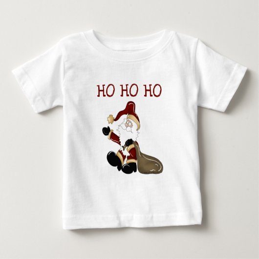 Santa HO HO Tshirts und Geschenke (Vorderseite)