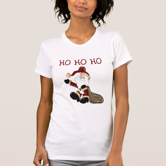 Santa HO HO Tshirts und Geschenke (Vorderseite)