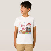 Santa Ho Ho Tshirts und Geschenke (Vorne ganz)