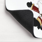 Santa HO HO Tshirts und Geschenke Mousepad (Ecke)