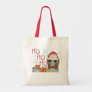 Santa Ho Ho Tshirts und Geschenke Tragetasche