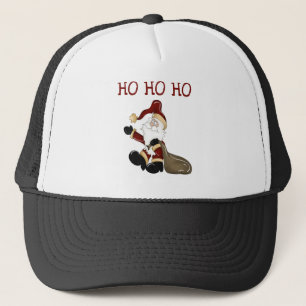 Santa HO HO Tshirts und Geschenke Truckerkappe