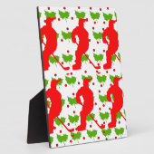 SANTA HOCKEY FOTOPLATTE (Seite)