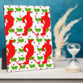 SANTA HOCKEY FOTOPLATTE (Seite)