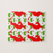 SANTA HOCKEY PUZZLE (Horizontal)