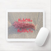 Santa HoHoHo Frohe Weihnachten aus den Farben am S Mousepad (Mit Mouse)