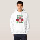 Santa HoHoHo! Summer wish Hooded Sweatshirt (Vorne ganz)