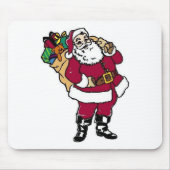 Santa Holds Toys Mousepad (Vorne)