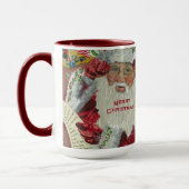 Santa Holiday 15 oz Klassische Tasse zweimal überp (Links)