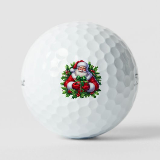Santa Holiday Golfball (Vorderseite)