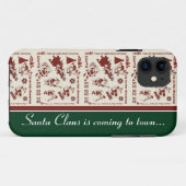 Santa Holiday iPhone 5/5S Case-Mate iPhone Hülle (Rückseite (Horizontal))
