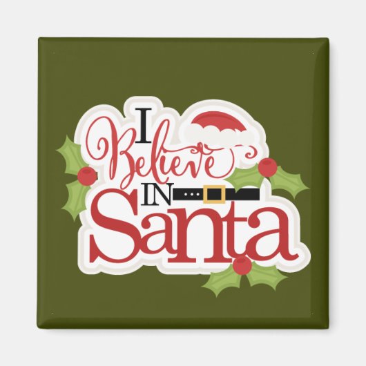 Santa Holiday Magnet (Vorne)