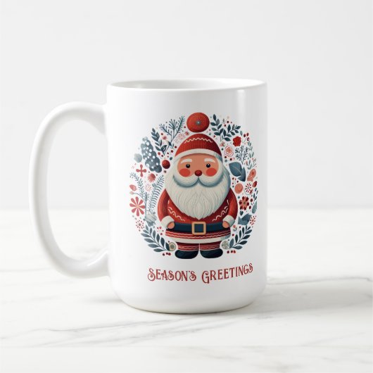 Santa Holiday Tasse (Links)