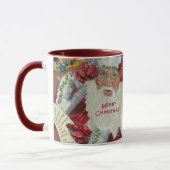 Santa Holiday Tasse "zweimal überprüfen" Klassisch (Links)