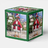 Santa Huhn Geschenkschachtel (Rückseite)