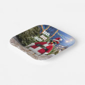 Santa Huhn Pappteller (Gewinkelt)